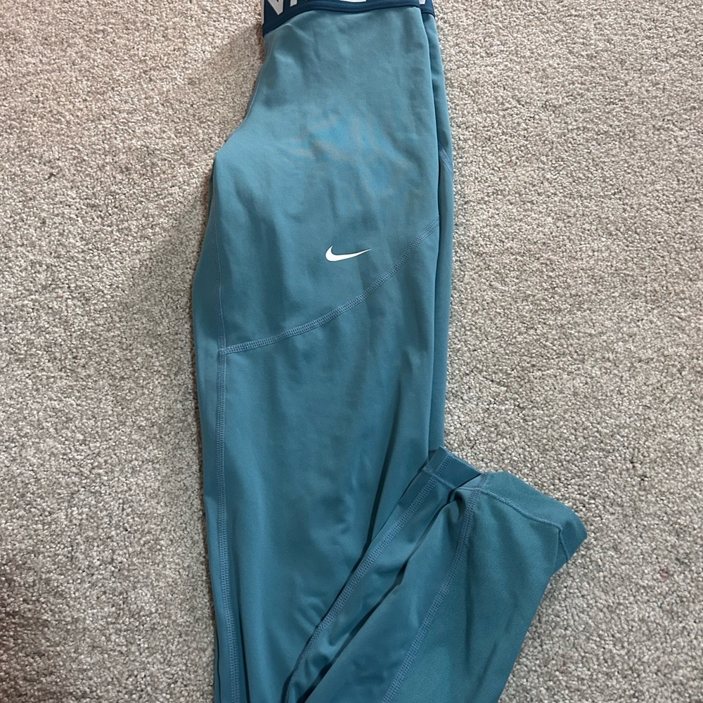 Nike Teal Dri-FIT Leggings